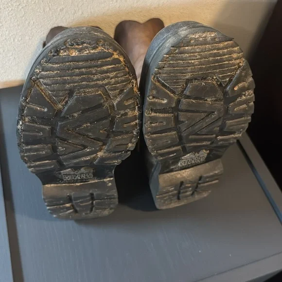 Georgia Boot Mud Dog Farm & Ranch Leather/Rubber Western Boots - Picture 10 of 12